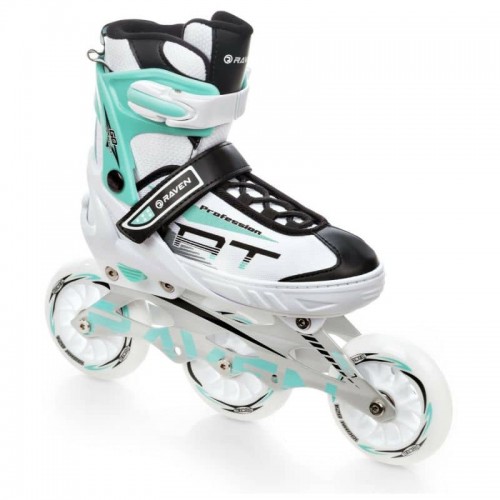 Riedučiai Raven Profession BIG WHEELS White/Mint 35-39